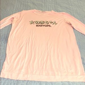 Baby girl long sleeve tee